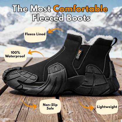 ThermaBoots™ Fleeced Waterproof Boots - Tan